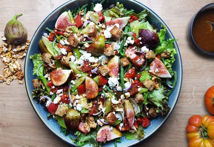 Salade grecque Donkey aux figues