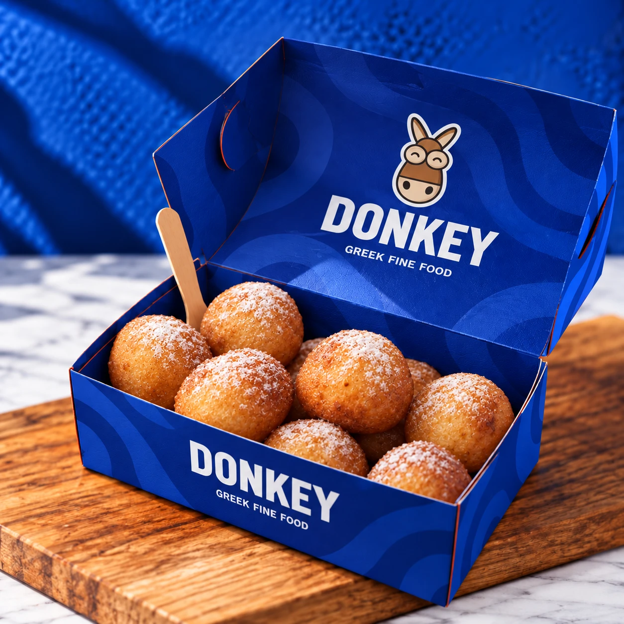 Loukoumades nature chez Donkey