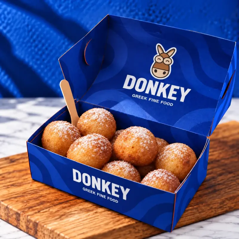 Loukoumades nature chez Donkey