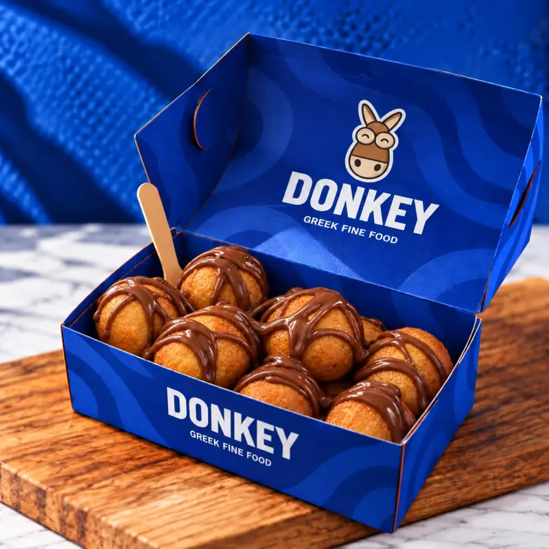 Loukoumades Nutella chez Donkey